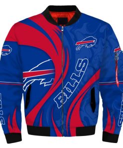 NFL Sport Buffalo Bills Bomber Jacket Design 3D Full Printed Sizes S - 5XL - NABU416