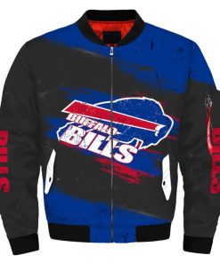 NFL Sport Buffalo Bills Bomber Jacket Design 3D Full Printed Sizes S - 5XL - NABU415