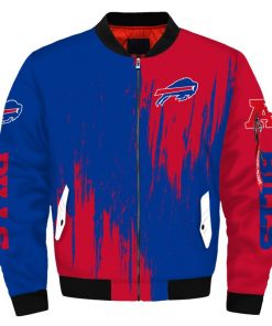 NFL Sport Buffalo Bills Bomber Jacket Design 3D Full Printed Sizes S - 5XL - NABU413