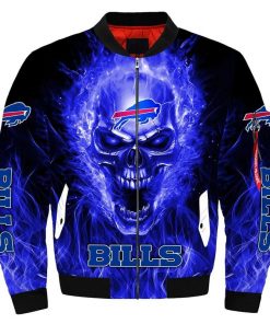 NFL Sport Buffalo Bills Bomber Jacket Design 3D Full Printed Sizes S - 5XL - NABU411