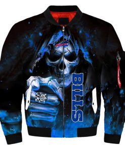 NFL Sport Buffalo Bills Bomber Jacket Design 3D Full Printed Sizes S - 5XL - NABU409