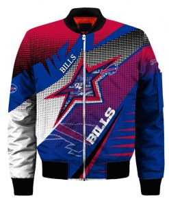 NFL Sport Buffalo Bills Bomber Jacket Design 3D Full Printed Sizes S - 5XL - NABU401