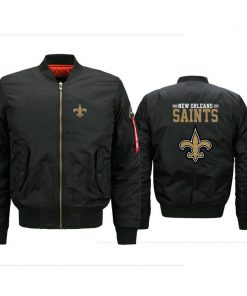 NFL Sport New Orleans Saints Bomber Jacket Design 3D Full Printed Sizes S - 5XL - NABU134