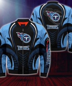 NFL Sport Tennessee Titans Bomber Jacket Design 3D Full Printed Sizes S - 5XL - NABU73