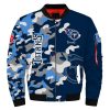 NFL Sport Tennessee Titans Bomber Jacket Design 3D Full Printed Sizes S - 5XL - NABU53