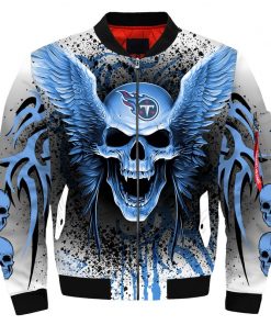 NFL Sport Tennessee Titans Bomber Jacket Design 3D Full Printed Sizes S - 5XL - NABU49