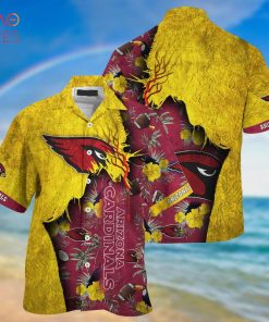 NFL Sport Arizona Cardinals Hawaii Shirt Design 3D Full Printed Sizes S - 5XL NABO188