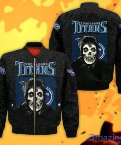 NFL Sport Tennessee Titans Bomber Jacket Design 3D Full Printed Sizes S - 5XL - NABU34D