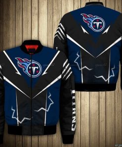 NFL Sport Tennessee Titans Bomber Jacket Design 3D Full Printed Sizes S - 5XL - NABU01