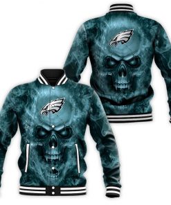 NFL Sport Philadelphia Eagles Baseball Jacket Design 3D Full Printed Sizes S - 5XL NMAF70