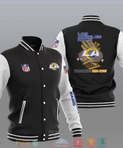 NFL Sport Los Angeles Rams Baseball Jacket Design 3D Full Printed Sizes S - 5XL NMKI109