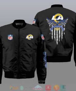 NFL Sport Los Angeles Rams Bomber Jacket Design 3D Full Printed Sizes S - 5XL - NMKI69