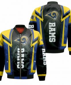 NFL Sport Los Angeles Rams Bomber Jacket Design 3D Full Printed Sizes S - 5XL - NMKI60
