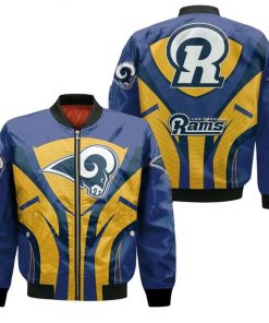 NFL Sport Los Angeles Rams Bomber Jacket Design 3D Full Printed Sizes S - 5XL - NMKI59