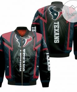 NFL Sport Houston Texans Bomber Jacket Design 3D Full Printed Sizes S - 5XL Perfect Gift - NABR81