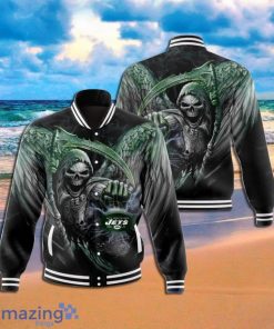 NFL Sport New York Jets Baseball Jacket Design 3D Full Printed Sizes S - 5XL NABE102