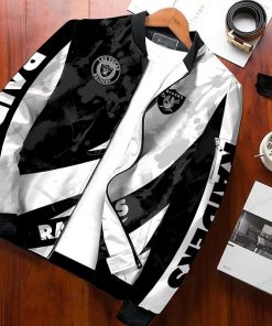 NFL Las Vegas Raiders Bomber Jacket Design 3D Full Printed Sizes S - 5XL N92210