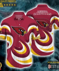 NFL Sport Arizona Cardinals Button Shirt Design 3D Full Printed Sizes S - 5XL NABO70