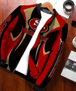 NFL San Francisco 49ers Bomber Jacket Design 3D Full Printed Sizes S - 5XL N92206