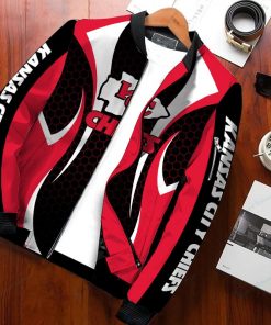 NFL Kansas City Chiefs Bomber Jacket Design 3D Full Printed Sizes S - 5XL N92203