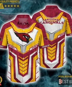 NFL Sport Arizona Cardinals Button Shirt Design 3D Full Printed Sizes S - 5XL NABO64