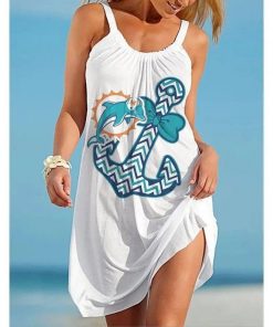 NFL Miami Dolphins Limited Edition Summer Beach Dress