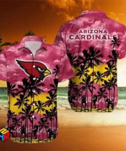 NFL Sport Arizona Cardinals Button Shirt Design 3D Full Printed Sizes S - 5XL NABO39