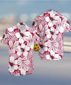 NFL Sport Arizona Cardinals Flower Button Shirt Design 3D Full Printed Sizes S - 5XL NABO21