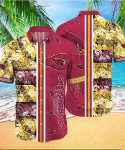 NFL Sport Arizona Cardinals Button Shirt Design 3D Full Printed Sizes S - 5XL NABO05