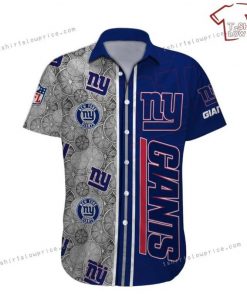 NFL Sport New York Giants Button Shirt Design 3D Full Printed Sizes S - 5XL NABI425