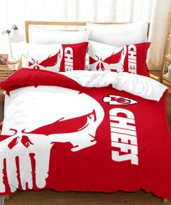 Sport KCC Skull Bedding Set Cover Design 3D - NABY262