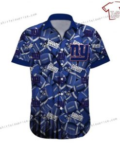 NFL Sport New York Giants Button Shirt Design 3D Full Printed Sizes S - 5XL NABI414