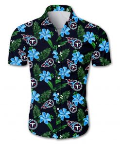 Tennessee Titans Hawaiian Shirt Floral Button Up