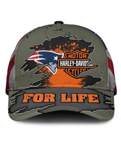 Harley Davidson New England Patriots Classic Cap NAXA36