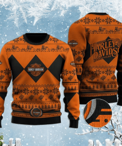 Harley Davidson Christmas Sweater Design 3D Full Printed Sizes S - 5XL - NABQ223