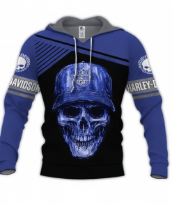 Harley Davidson Hoodie Design 3D Full Printed Sizes S - 5XL - NAOA313G