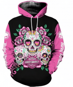 Harley Davidson Hoodie Design 3D Full Printed Sizes S - 5XL - NMQI30D