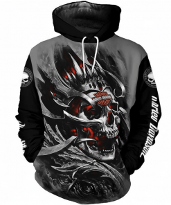 Harley Davidson Hoodie Design 3D Full Printed Sizes S - 5XL - NMQI20E