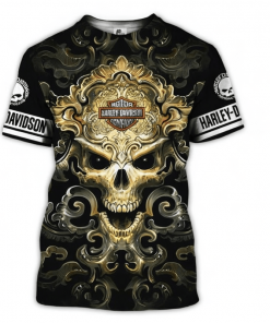 Harley Davidson T-Shirt Design 3D Full Printed Sizes S - 5XL -NABQ236A