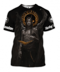 Harley Davidson T-Shirt Design 3D Full Printed Sizes S - 5XL -NABQ237A
