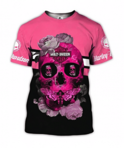 Harley Davidson T-Shirt Design 3D Full Printed Sizes S - 5XL - NMQI31A