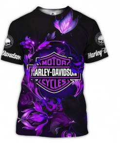 Harley Davidson T-Shirt Design 3D Full Printed Sizes S - 5XL - NMQI29A