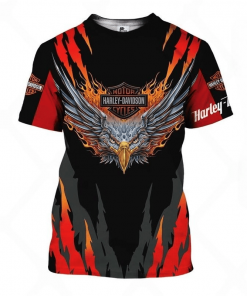 Harley Davidson T-shirt Design 3D Full Printed Sizes S - 5XL - NAPA01A