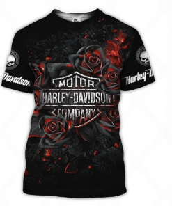 Harley Davidson T-shirt Design 3D Full Printed Sizes S - 5XL - TLEA220A