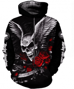 Harley Davidson Zip Hoodie Design 3D Full Printed Sizes S - 5XL - NMQI17C