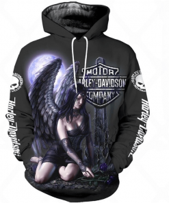 Harley Davidson Hoodie Design 3D Full Printed Sizes S - 5XL - TLEA215E