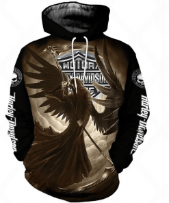 Harley Davidson Hoodie Design 3D Full Printed Sizes S - 5XL - TLEA208E