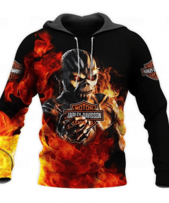 Harley Davidson Hoodie Design 3D Full Printed Sizes S - 5XL - NARA611A