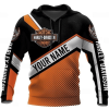 Harley Davidson Custom Name Hoodie Design 3D Full Printed Sizes S - 5XL - TLRA368