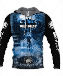 Harley Davidson Hoodie Design 3D Full Printed Sizes S - 5XL - TLEA213E